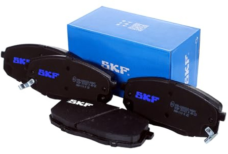 SKF Scheibenbremse Bremsbelag VKBP 80183 A-4er Set - Position Vorderachse Höhe 77 mm Länge 154 mm Breite 83 mm Dicke 16,7 mm - OE Qualität