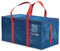 WRAPPYBAG im 8er Pack Große Kunststoff-Aufbewahrungstaschen – XXL-Taschen für Umzug & Reise – Stabil, dick & wasserdicht mit verstärkten Griffen – für Kleidung & Bettwäsche – 75 x 36 x 38 cm