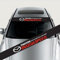 VALKEM Emblem Auto Aufkleber für Mazda 2 3 6, Auto Body Logo Buchstaben Wort Abzeichen Sticker, Auto Frontklappe Trunk Autoaufkleber Körper Styling Zubehör
