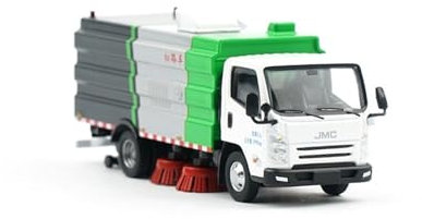 LAGNY Construction Vehicle Model 1/64 Scale For Jiangling Kairui Road Sweeper Alloy Engineering Car Model Ornaments