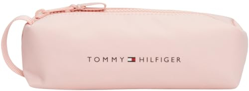 Tommy Hilfiger Bambini Unisex Astuccio Essential Pencil Case Piccolo, Rosa (Soft Rose), Taglia Unica