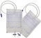 10 x Urin-Drainagebeutel, Katheter, 2000 ml