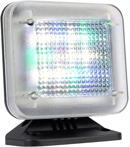 XLTEAM LED Lamp Fake TV Simulator Light, Anti-Burglar and Theft Deterrent Light Timer Sensor, Night Security Light, for Home Security Burglary Protection