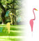 Flamingo-Windspiel,Flamingo-Skulptur, Wirbelnder Flamingo,Vogelabwehr Windrad, Reflektierende Windräder, Vogelschreck Vogelabwehr für Balkon, Garten, Obstgarten, Hof, Dach (#1)