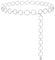 QttvbTna O-ring Metal Chain Waist Belts, Adjustable Multi Layer Body Link Chain Belt for Women, Fashion Bling Waist Belt for Coat, Dress, Pants, 103 cm, Silver