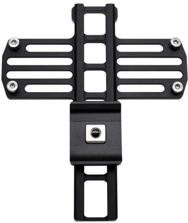 HangTon Alexa 35 Camera Top Dovetail Cross Bar Wings Plate for DJI Ronin 2 Gimbal with 1/4 Thread