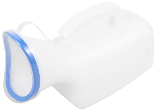 Happyyami Urinal Für Frauen Reise-urinflasche Tragbarer Pinkelhalter Verdicktes Älteres Urinal Wiederverwendbare Urinflasche Seniorenversorgung Outdoor-urinbehälter Weiß Plastik