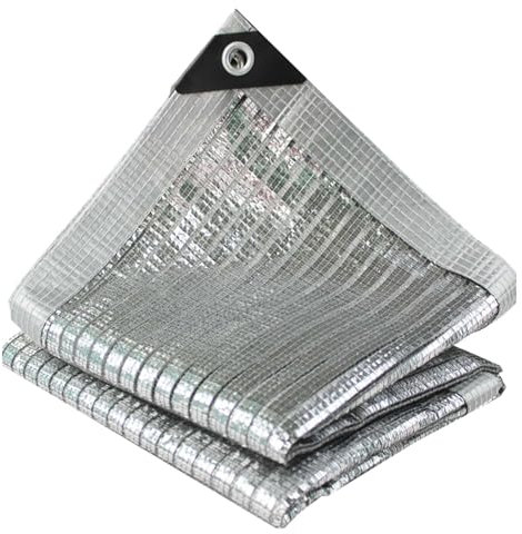 Filet d'ombrage en Aluminium 85% avec œillets for Serre, Jardin, terrasse, pergola(2x3.0m/6.6x9.8ft)