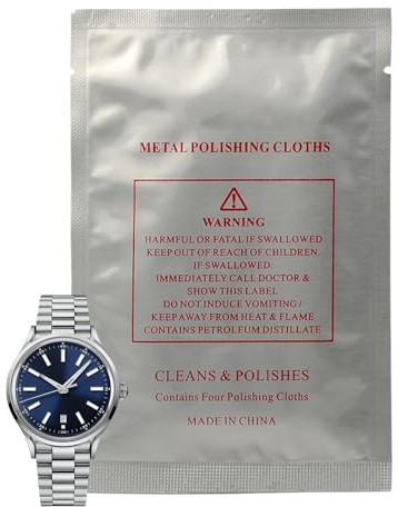 GkgWuxf Chiffon de polissage de montre, chiffon de polissage pour métal | Lingettes pour réparation de rayures, désoxydation, rénovation en métal pour argenterie, pièces de monnaie, boucles d'oreilles