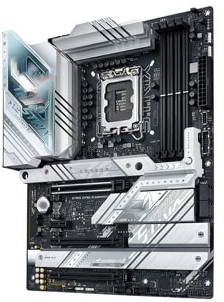 Motherboard Fit For ASUS ROG STRIX Z790-A GAMING WiFi 6E D5 Intel B760 13TH&12TH Gen LGA 1700 White ATX Motherboard 12+1 Power Stages, DDR5 PCIe 5.0