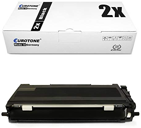 2X Eurotone Toner kompatibel für Brother DCP-L 2500 2520 2540 2560 2700 DW D CDW DN CDN, TN-2310