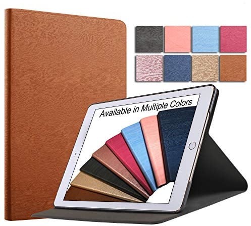DuraSafe Cases per iPad mini 4 da 7,9 pollici 2015 [Mini 4ª Gen] A1538 A1550 MK6K2B/A MK6J2B/A MK6L2B/A Fodera Smart Cover con texture ad albero e design protettivo, elegante e classico - Marrone
