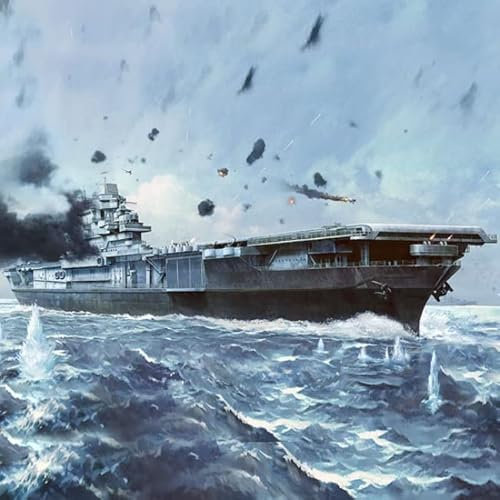 Academy Hobby Kunststoff-Modellbausätze, Maßstab 1:700, USS Yorktown CV-5 (The Battle of Midway 80th Anniversary)