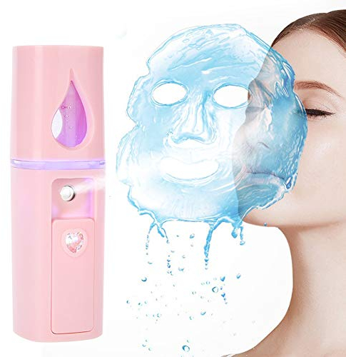 Sonew Nano Ionen Nebel Spray, Handliche Gesicht Mister Moisturizing Steamer Beauty Skin Care Befeuchten Sprayer mit USB aufladbar