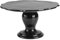 RBV Birkmann 443747 - Piatto per torta Avantgarde, diametro di 25,5 cm, in ceramica, nero lucido