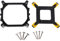 BIlinli PC CPU Disipador de Calor Soporte de Montaje Base Kit de Placa Posterior para Intel 115X / 1366/2011