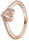 Pandora Ring Glitzerndes Herz rosé-vergoldet 189302C01