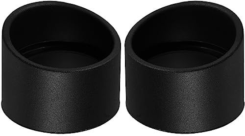 iplusmile 2 Pcs Eyepiece Cover Rubber 33mm Eye Guards Cups for Binocular Microscope