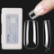 Beetles Faux Ongles 500pcs Acrylique Capsules Ongles Full Cover Transparent Pose Americaine Avec Valise De Rangement Pour Les Studios De Manucure Et Diy Nail Art La Maison 10 Tailles Medium Square