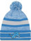 New Era Offizielle NFL-Mütze für Erwachsene, Unisex, Strickmütze mit Bommel, Detroit Löwen, Einheitsgr��e