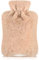LEEVOT Wärmflasche Handwärmer und Füße Tragbare Wärmflasche Eisbeutel (2L Fluffy Apricot Cover)