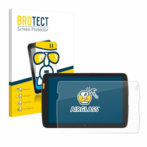 BROTECT Schutzglas für Zebra ET45 8 | Transparenter Displayschutz Made in Germany Schutzfolie Panzer Folie Glas 9H Anti-Fingerprint Einfache Montage Clear