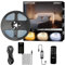 BUNACET LED Strip Streifen 32M 24V Dimmbar Warmweiß 3000K-6500K Kaltweiß, LED Leiste Band Stripes Lichtband 2880 LEDs mit RF Fernbedienung Netzteil für Küche, Unterbau, Kabinett, Schränke, Indoor