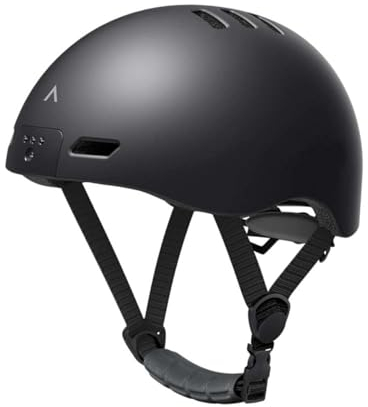 Helm Mit Bluetooth Mit 1080p Hd-Action Kamera Und Bluetooth, MTB Fahrradhelm Herren Mit Multi-Mode-Scheinwerfern Und WarnrüCklichtern, Angenehm Zu Tragen, Unisex,Black