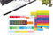 weekview Tabs - Griffregister für Kalender, Organizer und Planer | Farbig markierte Registerkarten | Perfekte Übersicht & Organisation | Ideal für Büro, Schule und Zuhause (2025, Tabs 1-2025)