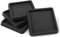 Xiciki 4 Pcs Dessous de Verre Carrés pour Meubles, 2.5 Pouces Carrés Patin Antiderapant Meuble Anti Bruit Tampon Dérapant Glisseur Protection Efficace pour Pied de Table Chaise