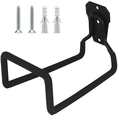 Ghjkldha Storage Hooks, Garage Organizer, Heavy Duty Metal Iron Strong, Indoor Outdoor Tools Hanger Wall Mounted Rack, Hooks for Hose Ladder Rake Shovel Garden, 8.11x5.24x5.04inch