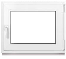 Framex Ventana para sótano de plástico, color blanco, ancho x alto, 70 x 50 cm (700 x 500 mm), 3 compartimentos (32 mm), inclinación DIN izquierda – Premium – Todos los tamaños