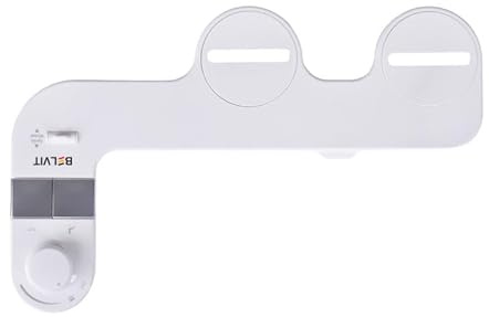 Belvit Bidet Taharet Aufsatz für Toilettensitz, Weiß