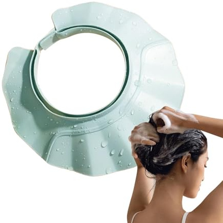 Visiera Da Doccia Per Adulti - da Bagno Regolabili a Tesa Larga - Visiera Doccia E Scudo Testa Da Bagno,Uso Domestico Viaggio
