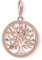 Thomas Sabo Damen Charm-Anhänger Tree of Love Roségold 925 Sterling Silber 1700-626-9