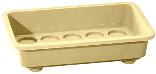 Romberg Anzuchtschale für Zimmergewächshaus Nino 29 x 19 x 6 cm, Farbe:Creme