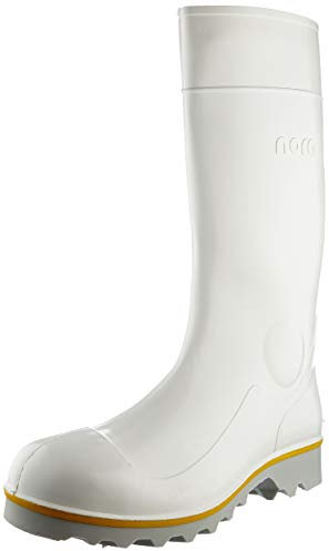 Nora Ralf Stivali da Lavoro, Unisex - Adulto, SRC, Bianco (Bianco 1090N32N), 46 EU (11 UK)
