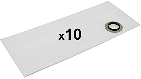 10x Staubbeutel Filtersack kompatibel mit WAP TURBO XL 11269, 1001 TURBO