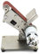 OUKANING 300W Verstellbarer Bandschleifer mit 10 Stück Schleifbändern,7 Gänge,1000-9000 U/min DIY Poliermaschine Schleifmaschine Elektroschleifer Schleifen & polieren