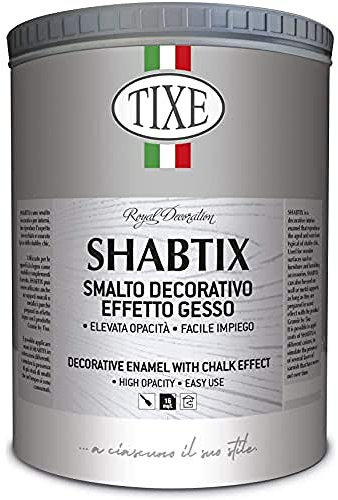 TIXE Shabtix – Finitura Decorativa per Muri e Superfici, LUCIDA