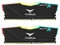 TEAMGROUP Team T-Force Delta RGB DDR4 Gaming Memory, 2 x 16 GB, 3200 MHz, 288 Pin DIMM, Black