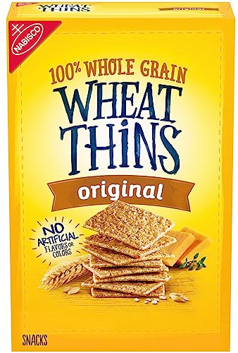 Wheat Thins Original Snacks, Whole Grain Wheat Crackers, Snack Crackers, 8.5 oz