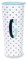 Kate Spade New York Insulated Stainless Steel Initial Tumbler, 24 Ounce Double Wall Travel Cup with Lid, G (Blue)