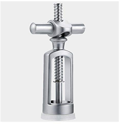 Liudan Cavatappi per Vino Multifunzionale Vino Cavatappi Domestica Cavatappi Strumento di Viaggio Cavatappi Kit, Ideale for Gli Amanti del Vino (Argento) Apribottiglie per Vino