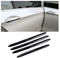 Meng Meng 4xCar Door Handle Cover Stripe Trim Sticker Fit For BMW 5 Series F10 F18 F11 2011-2017 Car Styling Exterior Door Handle Strips