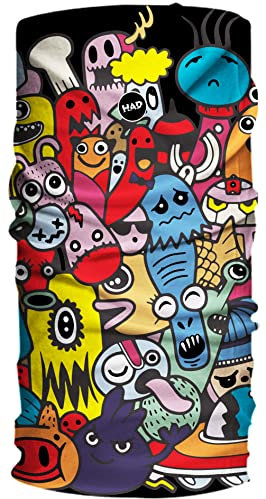 H.A.D. Unisex H.a.d.® Originals Kids Mode Schal, Monster Friends, Einheitsgröße EU