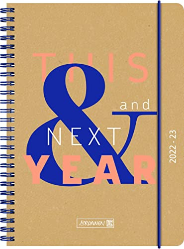 Brunnen Schülerkalender This&Next 2022/2023 A5 2 Seiten = 1 Woche 1072135133 Motiv: This&Next