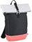 Bevantage Rolltop-Rucksack Wasserdichter Damen-Herren-Kurierrucksack Zweifarbiger PU-Radsport-Tagesrucksack