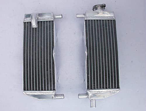 FSMOTO Convient pour les radiateurs YZ125 / YZ250 / YZ400 YUSO YZ 125/250/400 en aluminium