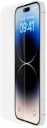 Artwizz SecondDisplay Schutzglas für iPhone 14 Pro Max – 3 Stück – 9H Displayschutz Hartglas Schutzfolie, ultra-klar, kratzfest & hüllenfreundlich